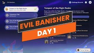 GENSHIN IMPACT : Iktomi Spiritseeking Scrolls Event | EVIL BANISHER | Day 1