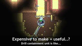 Terraria's not so secret item ─ is Drill containment unit useful anymore?