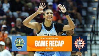 Angel Reese's 1st career triple-double lifts Chicago Sky past Connecticut Sun | Game Recap