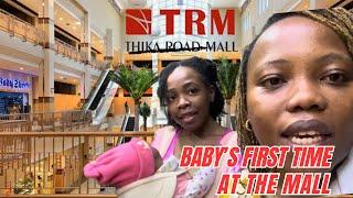 BABY'S FIRST TIME AT THE MALL WITH MISS TRUDY |Spend the day with us.|VLOG