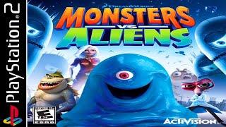 Monsters vs. Aliens - Story 100% - Full Game Walkthrough / Longplay (PS2) HD, 60fps