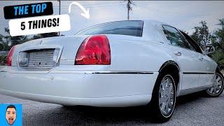 Lincoln Town Car Review | 5 Things I LOVE About The Lincoln Town Car