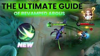 THE ULTIMATE GUIDE OF REVAMPED ARGUS | Revamped argus gameplay