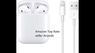 Apple AirPods (2nd Generation) Wireless Earbuds with Lightning Charging Case Included. #earn#amazon