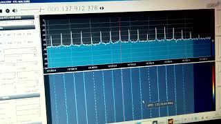 Приём изображений с метеоспутника NOAA-18 на RTL-SDR и кусок провода