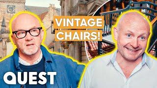 Drew Visits Scotland And Buys Two Vintage Chairs For £650! | Salvage Hunters