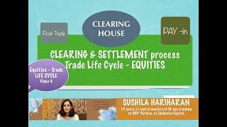 Trade LIFE Cycle - Clearing & Settlements