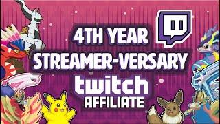 Icewolf's 4 Year Twitch Streamer-versary