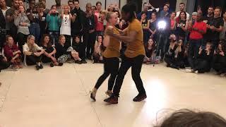 KIZOMBA TRICK AND LIFT by Jojo e Mickaela at Paris Kizomba Congress 2017