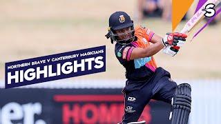 Last Over Thriller! | Northern Brave Women v Canterbury Magicians | Dream11 Super Smash 24/25