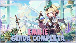 GUIDA COMPLETA AD EMILIE | Analisi Armi, Artefatti, Team | Genshin Impact 4.8