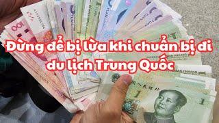 ĐỪNG ĐỂ BỊ LỪA khi chuẩn bị đi du lịch Trung Quốc 2024: Tiền mặt, Alipay, Ngân hàng ICBC