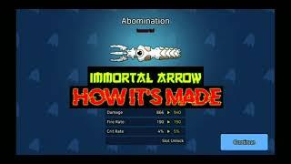 ARROW WAR - How to make an Immortal Arrow from a Common Arrow