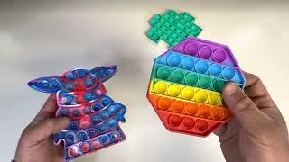 Push Bubbles, Crazy Poppers, Crazy Snaps, Push Pop Fidgets, and Bubble Pop Fidget Toys.