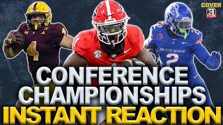 Conference Championship INSTANT REACTION: Oregon Defeats Penn State | Clemson-SMU | Georgia-Texas