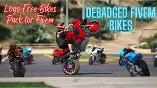 Debadged 20-Bike Pack for FiveM Showcase! GTA 5 Mods: Cool Bikes Without Logos