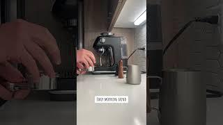 Caffeine kick before heading to the office #workflow#coffeeflow#goodcoffee#latte#espresso#breville