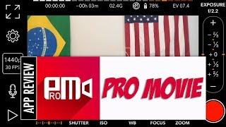 Pro Movie - Film professional videos on your smartphone