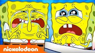 50 MINUTES of SpongeBob CRYING  | Nicktoons