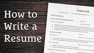 8 Tips for Writing a Winning Resume