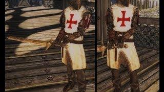 Обзор мода Skyrim #6 - Templar Armor Set