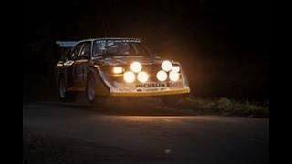 Night Rally Drifting Ken Block's New Audi Quattro s1