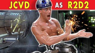 Van Damme In Star Wars (as R2D2)