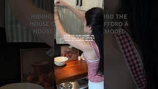 Renter friendly kitchen upgrade #kitchendesign #homedesign #homeupgrades #remodel #renterfriendly