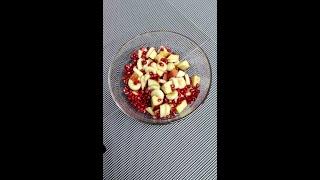 easy Honey Fruit Salad|| #shorts