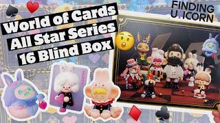 WORLD OF CARDS 16 BLIND BOXES** FINDING UNICORN!!