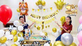 Everyone, let's prepare a birthday party for the happiest monkey PiPi in the world