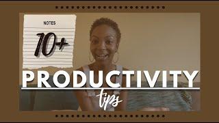 10+ Productivity Tips | Extended version of IGTV Rose’ Cues