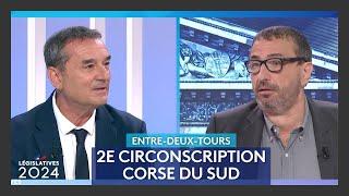 2 juillet 2024 : Débat d'entre deux tours de la  2eme circonscription de Corse du Sud