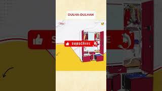 Triveni Almirah Dulha-Dulhan Models Review #trivenialmirah #slidingalmirah #trivenialmirah3door