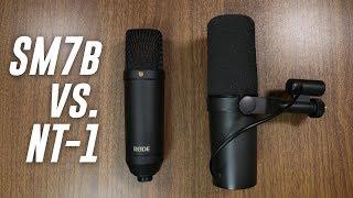 Shure SM7b vs Rode NT1 Comparison (Versus Series)