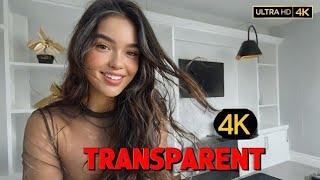 [4K] 2025 Transparent Try-On Haul |  | See-Through Fashion Must-Haves