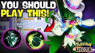 The Best Speedster for SOLO Q| Pokemon Unite | FLOWER TRICK MEOWSCARADA CARRIES IN STYLE!