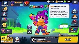 Brawl Stars Spending 83000 Gold On 83 Brawlers 2nd Gear Damage Gear