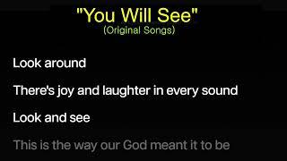 You Will See (JWKaraoke)