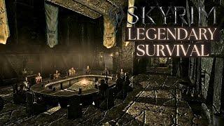 Skyrim Anniversary Edition: Legendary Difficulty Survival Mode Episode 8! (Survival Settings Mod)