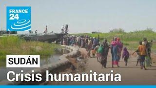 El alcance de la crisis humanitaria en medio del conflicto en Sudán • FRANCE 24 Español