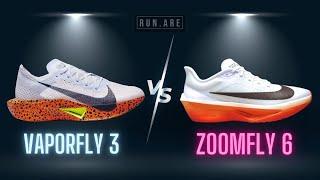 Nike Zoomfly 6 vs Vaporfly 3: TRAINING SHOE vs RACE SHOE