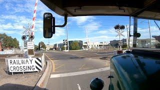 4K cab view - 1953 Martin & King AEC Regal III 592, used on the Newport Open Day 2024 shuttle bus