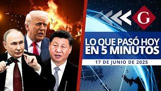  Noticias del 17 de junio: CHINA, EE.UU. Y RUSIA ORDENAN EVACUACIÓN DE IRÁN E ISRAEL | Noticiero