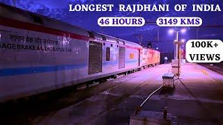 India’s Longest Rajdhani | Thiruvananthapuram Rajdhani | Monsoon Journey | First AC