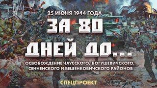 25 июня 1944 года | Освобождение Чаусского, Сенненского районов. За 80 дней до... 16 выпуск