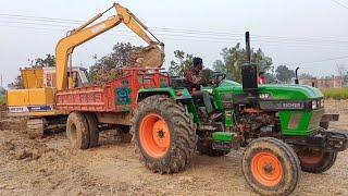 How To Unload Tractor trolley | Very Amazing Tractor Video | Eicher 242 tractor | Full Ep