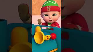 whistle on the train goes toot toot too | Nursery Rhymes & Kids Songs | NuNu Tv  #kindergartensong