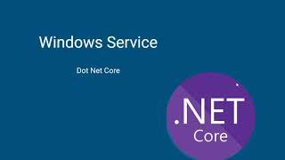 Windows Service - Dot Net Core and SC Utility