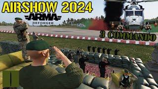 3 COMMANDO AIRSHOW 2024 ARMA REFORGER - FOR A FALLEN SOLDIER